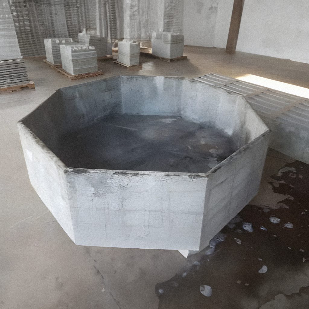 Bebedouro para gado 1800 litros (260X260X65)